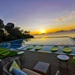 Beachfront hotel in El Nido, Philippines overlooking limestone cliffs and turquoise lagoons, part of a Gagago Philippines group trip.