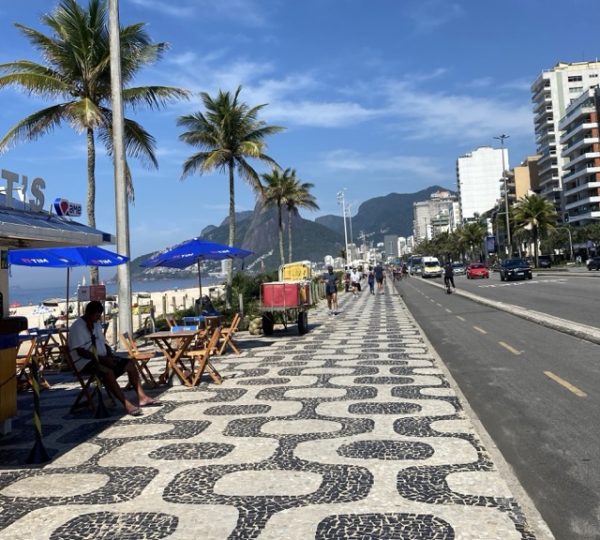 Ipanema Beach in Rio de Janeiro Brazil
