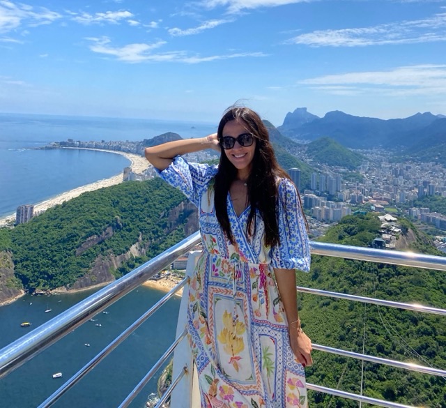 Rio de Janeiro Brazil group trip itinerary featuring Copacabana beach, Sugarloaf Mountain, Christ the Redeemer, and city skyline for solo travelers.