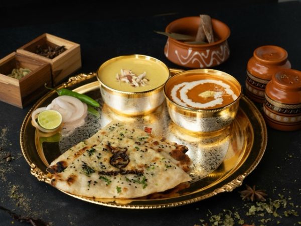 A gourmet Indian dining experience featured on a bespoke small-group cultural expedition through India.