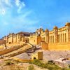 Amber Fort hilltop palace in Jaipur featured in our premium small-group India expeditions.