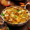 Traditional Indian cuisine prepared for an exclusive small-group travel expedition in India.