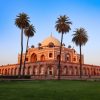 Architecture of the Red Fort in Old Delhi featured in our luxury India group expeditions.