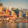 Cultural exploration of Varanasi’s historic ghats during a premium, expert-led India group trip.