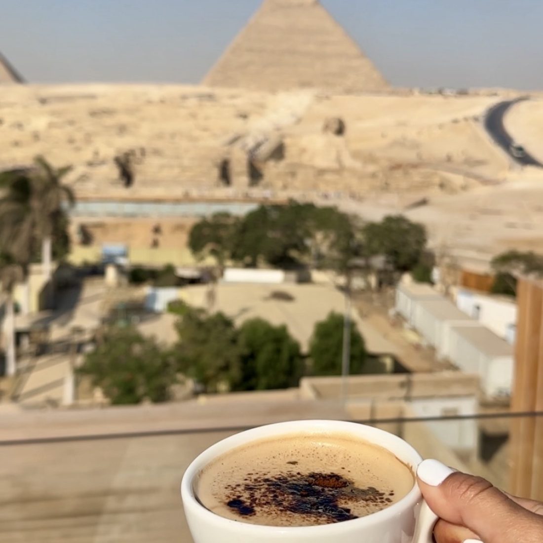 Pyramids of Giza and the Sphinx, iconic landmarks of Egypt