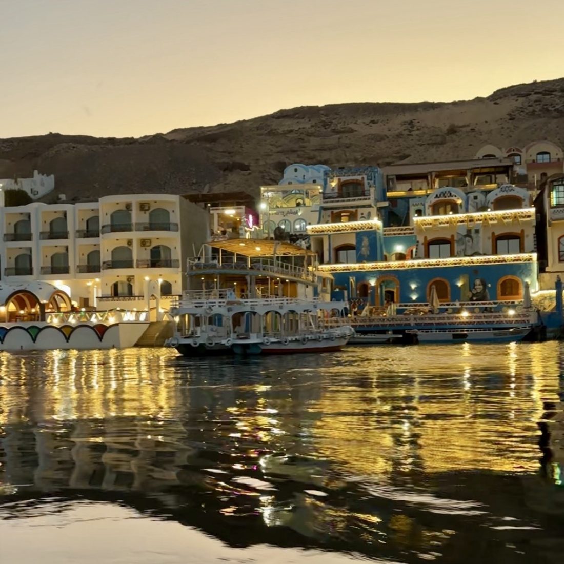 Charming Nile front hotels in the Nubian Village